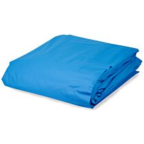 Ovalpool Stahlwandpool weiß Folie blau Poolset oval 350 x 700 x 120 cm als Komplettset