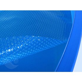 Pool Solarabdeckplane blau oval 300 x 700 cm 400 mµ (K707)