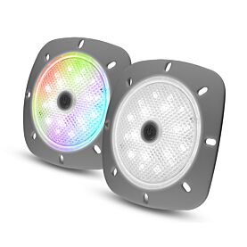 LED Magnetscheinwerfer grau