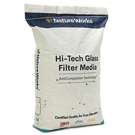 Nature Works Hi-Tech 20kg Filterglas für Sandfilteranlagen kristallweiß Pool