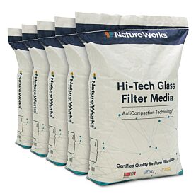 Nature Works Hi-Tech Filterglas 5er-Set (100 kg)