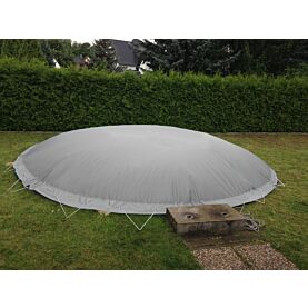 Aufblasbare Abdeckplane "AirCover" rund Ø 2,00 m grau (J582)