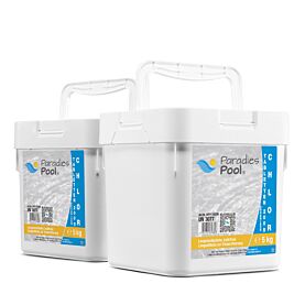 Paradies Pool Chlortabletten für Pool 200 g, 10 kg organisch
